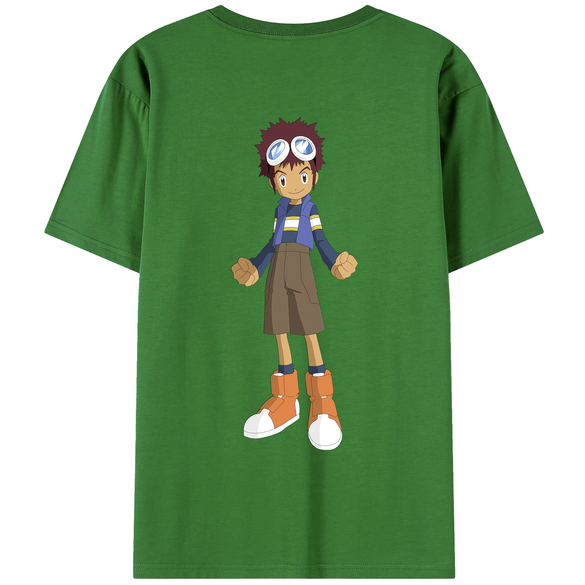 （画像用） Digimon デジタルモンスター/デジモン レディース半袖Tシャツ(バックプリント)